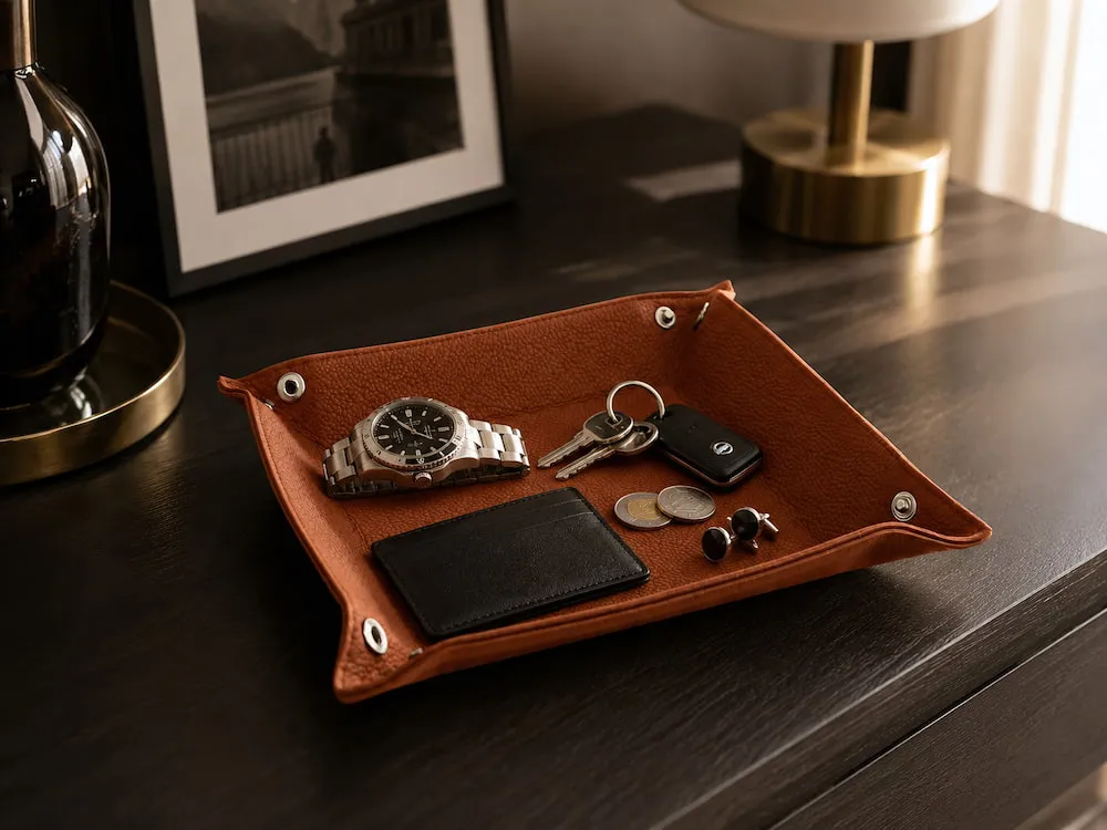 Svuota tasche in pelle personalizzabile - premium corporate gift